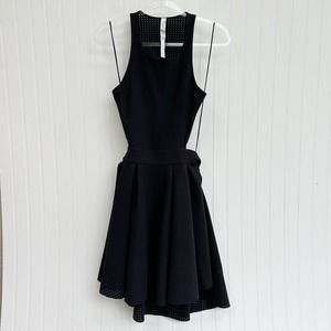 COPY - Lululemon Away Dress Fit and Flare Open Back Pleated Vent